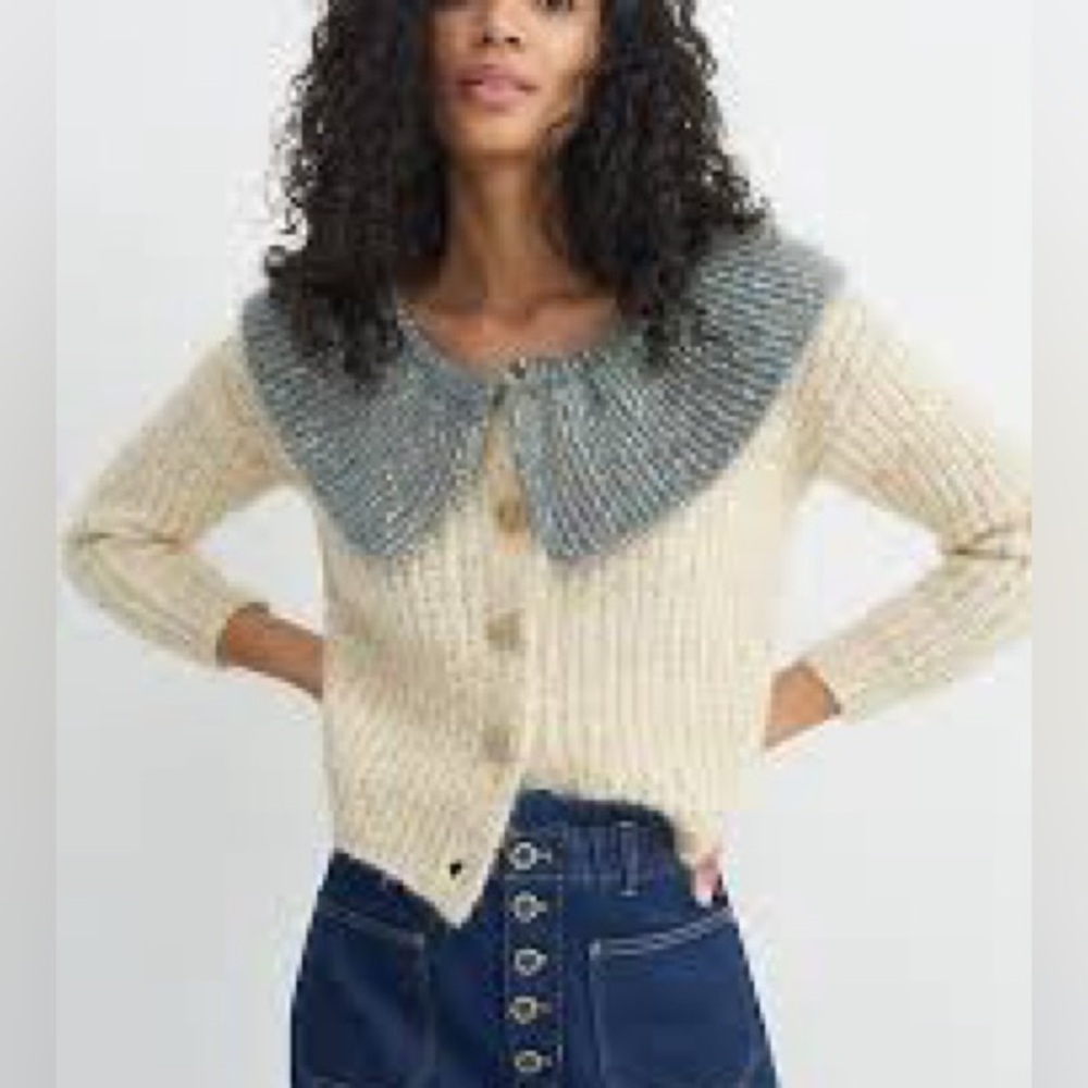 NWT Anthropologie chucky knit cardigan
